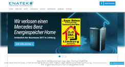 Desktop Screenshot of enatek.de