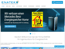 Tablet Screenshot of enatek.de